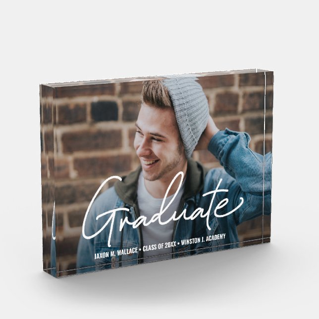 Bloc Photo Cadre de garde de photo masculin (Gauche)