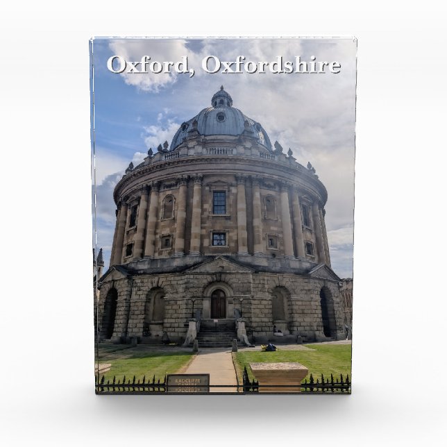 Bloc Photo Caméra Radcliffe à Oxford (Devant)