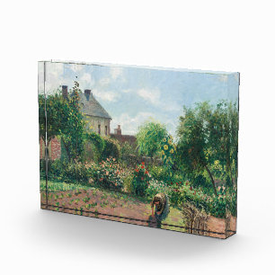 Bloc Photo Camille Pissarro Le jardin de l'artiste à Eragny
