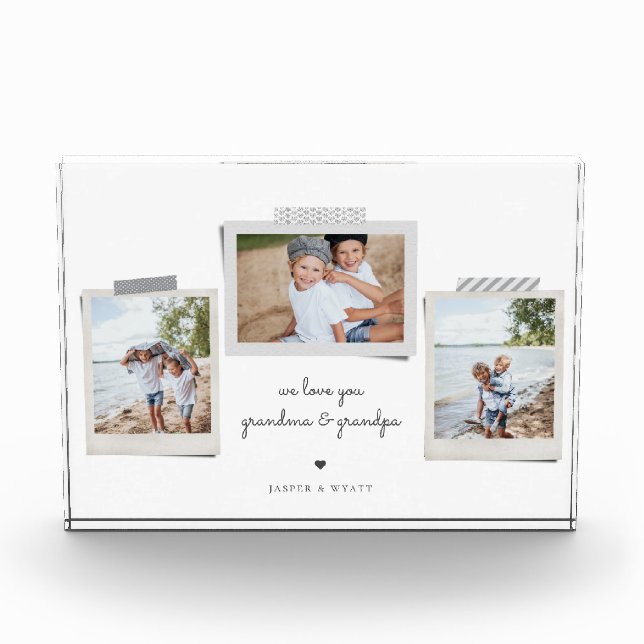 Bloc Photo Capture d'écran des sentiments gais (Devant)