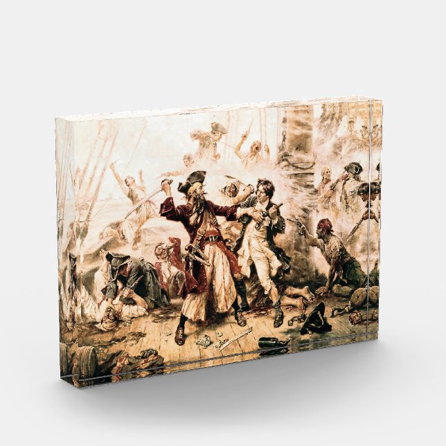 Bloc Photo Capturez, pirate Barbe Noire, La Revanche de la Re (Gauche)