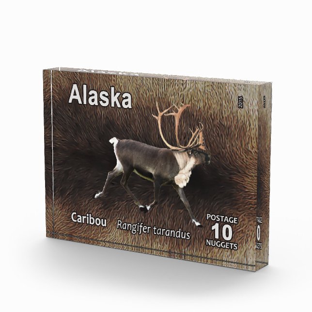 Bloc Photo Caribou (rennes) - Postage de l'Alaska (Droite)