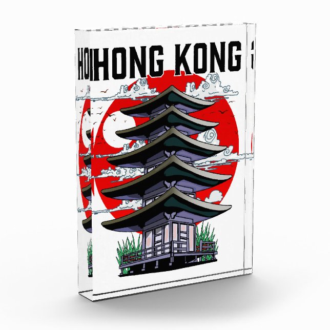 Bloc Photo Carte postale de Hong Kong (Gauche)