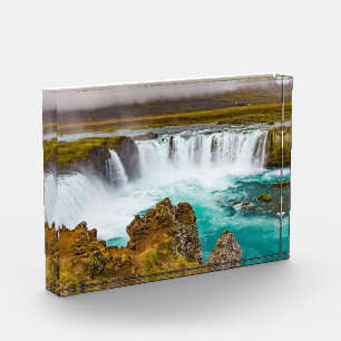 Bloc Photo Cascade de Godafoss, Islande