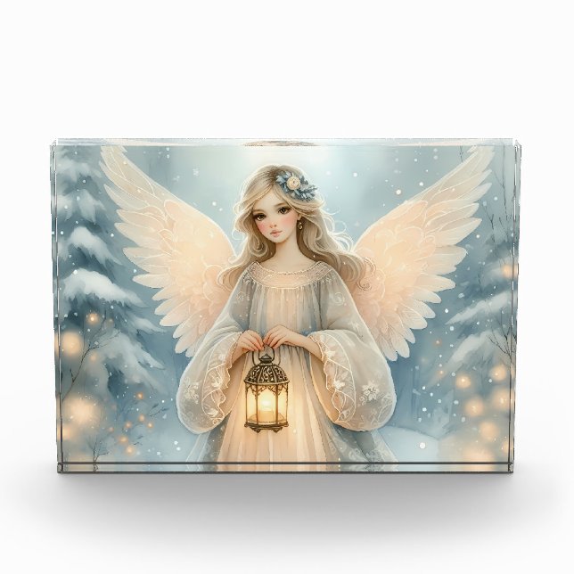 Bloc Photo Celestial Winter Angel Lantern of Grace (Devant)