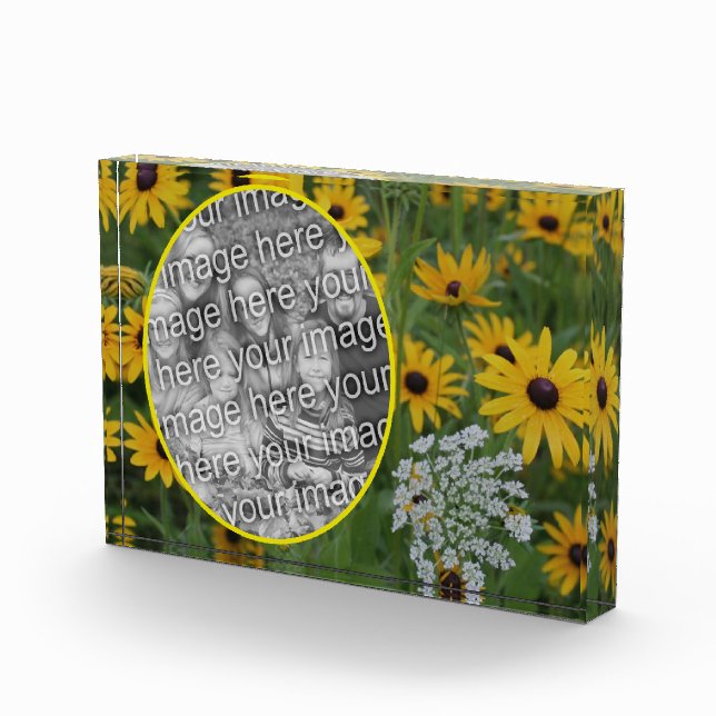 Bloc Photo Champ Susan Oeil Noir Ajouter Votre Propre (Droite)