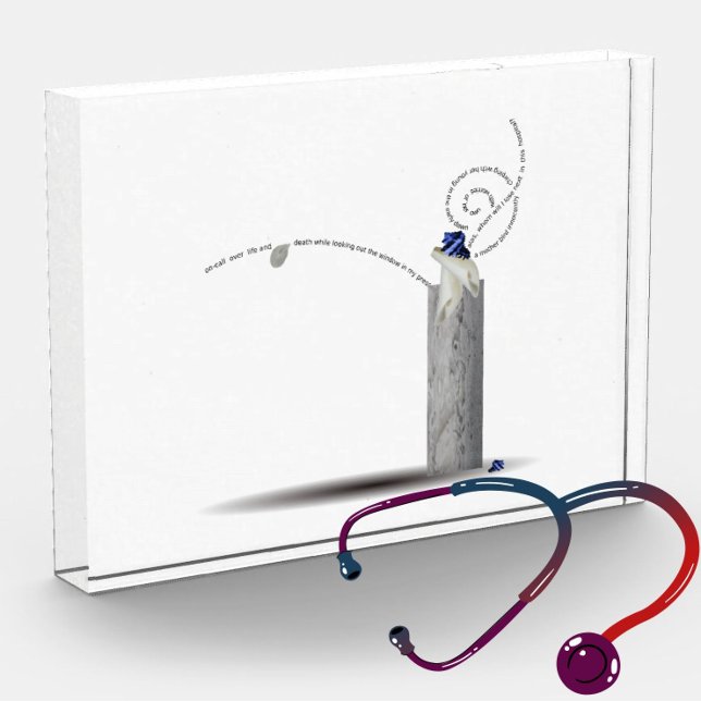 Bloc Photo Changement de nuit en médecine blanc manteau médic (Créateur téléchargé)