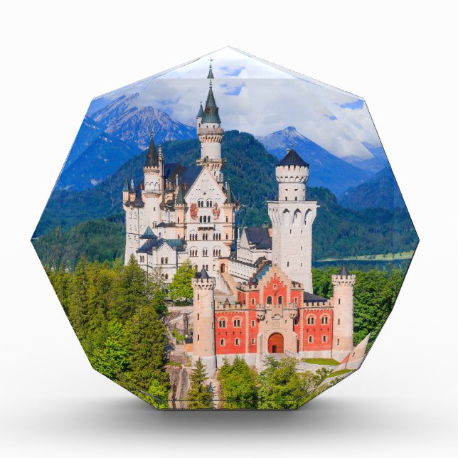 Bloc Photo Château de Neuschwanstein Allemagne (Devant)