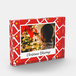 Bloc Photo Chiffre de Noël de la Chine moderne