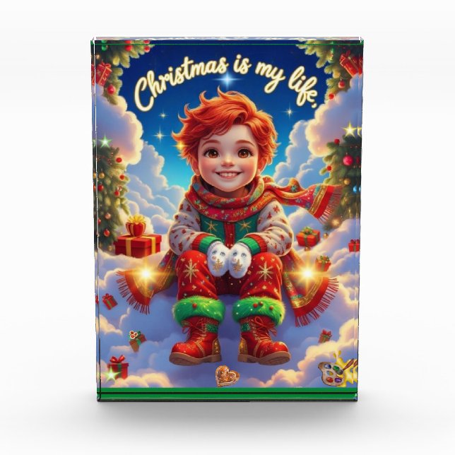 Bloc Photo Christmas is my life (Devant)