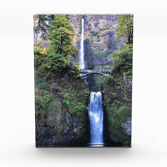 Bloc Photo Chutes Multnomah, OR (Devant)