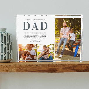 Bloc Photo Citation de Stepdad Stepfather   Trois photos