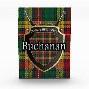 Bloc Photo Clan Buchanan Tartan