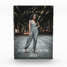 Classe élégante de bloc 20XX photo acrylique