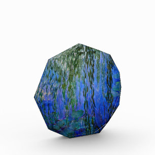 Bloc Photo Claude Monet - Nymphéas avec saule pleureur