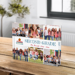 Bloc Photo Collage de l'année scolaire pour enfants