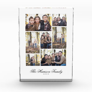 Bloc Photo Collage de photos de famille