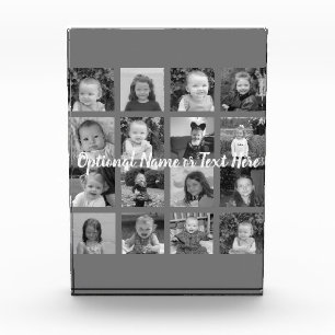 Bloc Photo Collage de photos Instagram - 16 photos peuvent mo