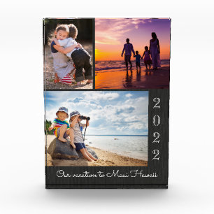 Bloc Photo Collage de photos   Mémoire de vacances en famille