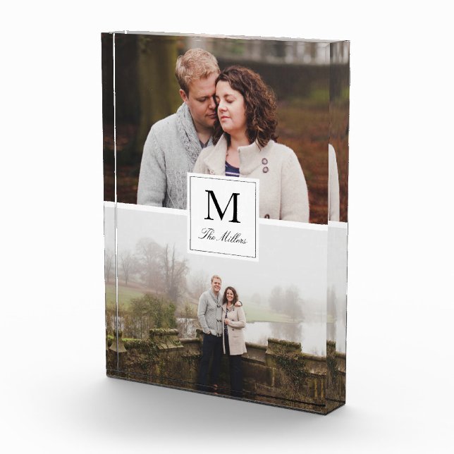 Bloc Photo Collage de photos Monogrammed 2 (Droite)