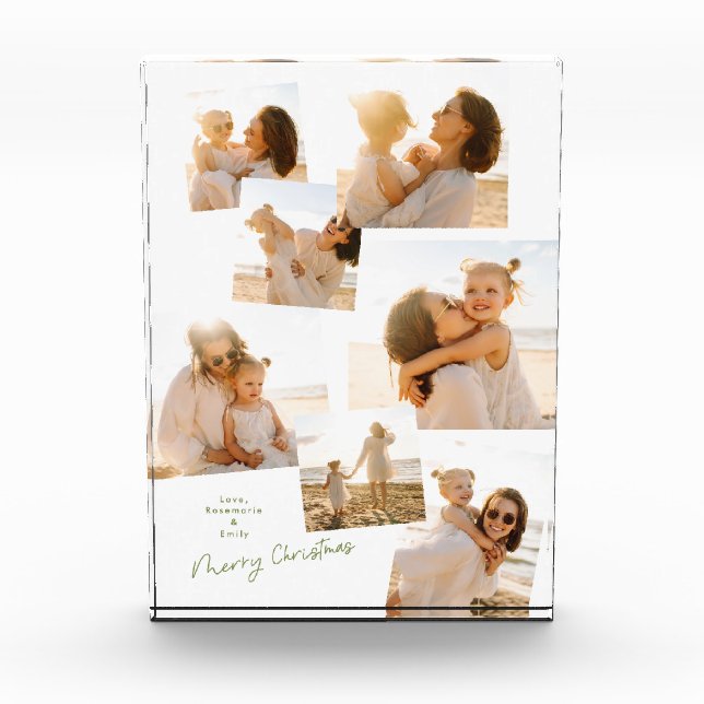 Bloc Photo Collage minimal Noël Multi 8 Album (Devant)