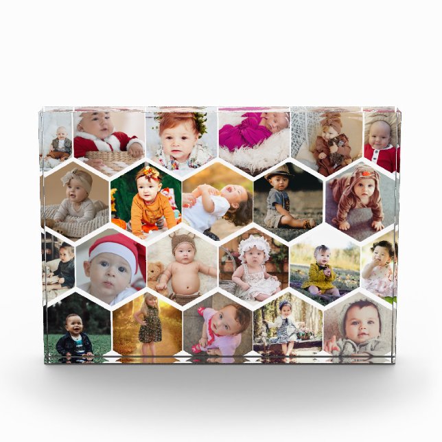 Bloc Photo Collage photo Hexagon (Devant)