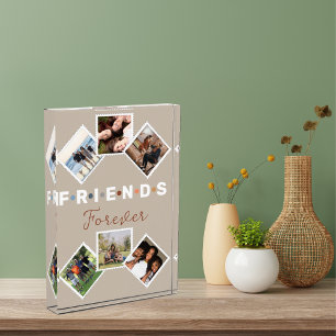 Bloc Photo Collection photo moderne Beige Friends Forever