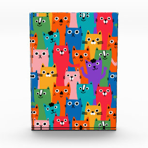 Bloc Photo Colorful cats