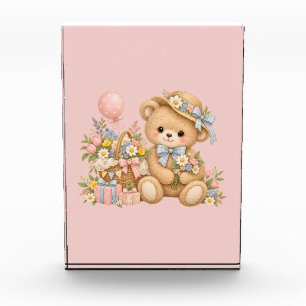 Bloc Photo Conception de fête de nounours mignon