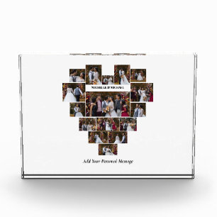Bloc Photo Concevez votre propre coeur d'amour en forme de co
