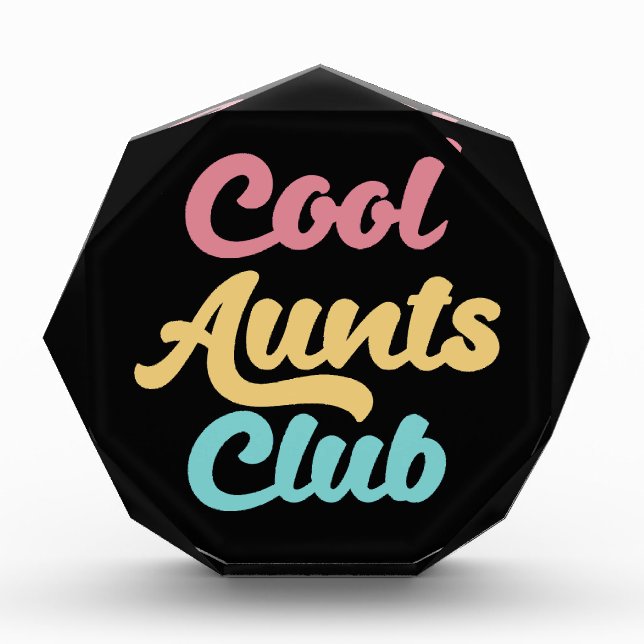 Bloc Photo Cool Aunts Club II (Devant)