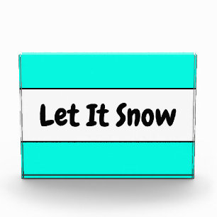 Bloc Photo Cool Bleu Bleu Monnaie Bleu LEUR LAISSER NEIGE Tex