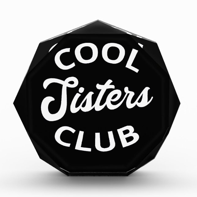 Bloc Photo Cool Sisters Club I (Devant)