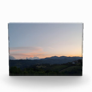 Bloc Photo Coucher de soleil sur les Carpates – Photographie