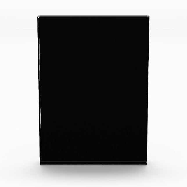 Bloc Photo couleur noir (Devant)