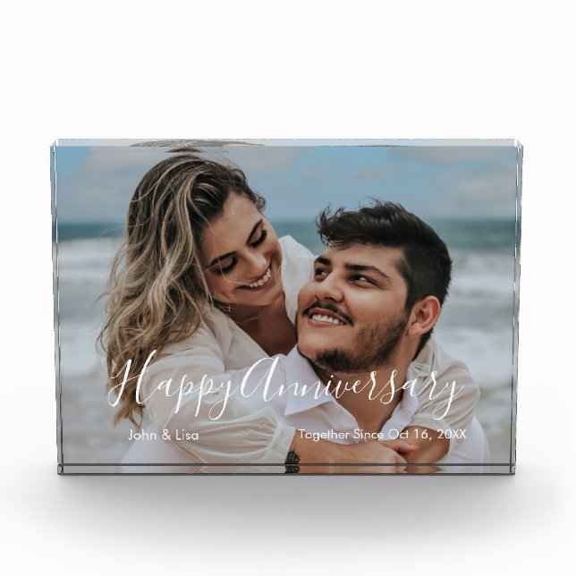Bloc Photo Couples Mariage Anniversaire Photo Block (Devant)