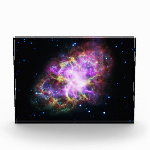 Bloc Photo Crabe Nebula Supernova Remnant Hubble Composite