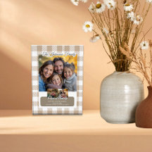Créez votre propre message Beige Famille