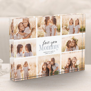Bloc Photo Custom Love You Mommy Mothers Day Photo Collage