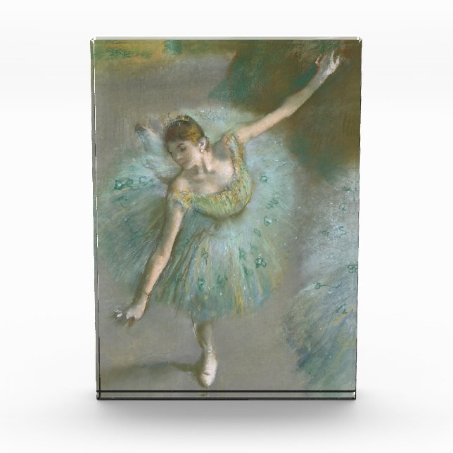 Bloc Photo Danseuse en vert Edgar Degas (Devant)