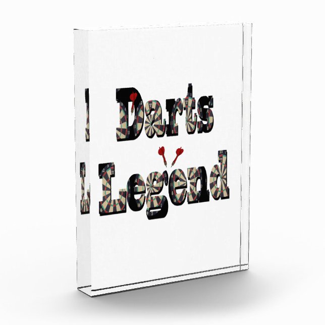 Bloc Photo Darts Legend Est Le Mot, (Gauche)