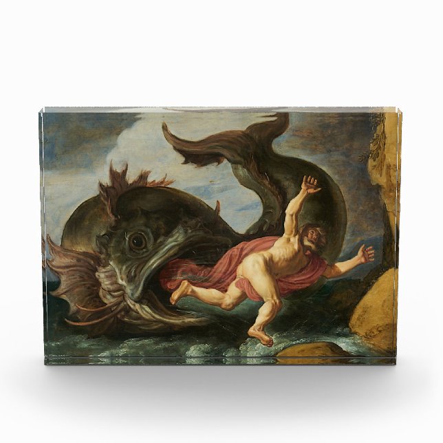 Bloc photo de l'art "Jonah and the Whale" (Devant)