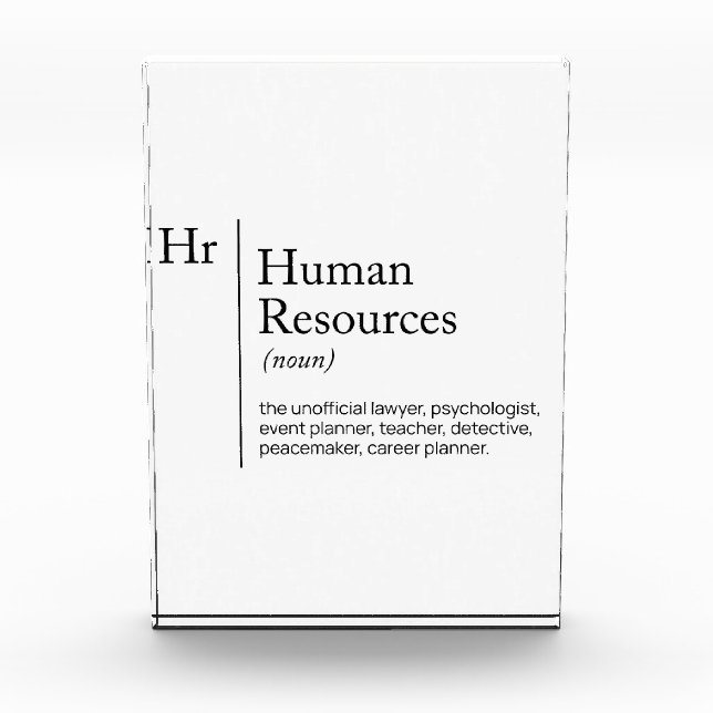 Bloc Photo Dictionnaire de définition HR (Devant)