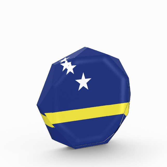 Bloc Photo Drapeau de Curaçao (Gauche)