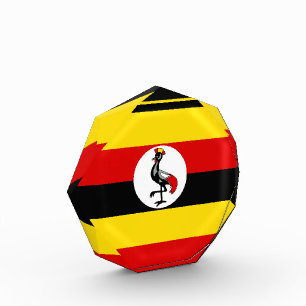 Bloc Photo Drapeau de l'Ouganda