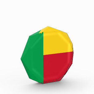 Bloc Photo Drapeau du Bénin