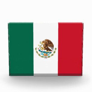 Bloc Photo Drapeau du Mexique, Bandera de la République mexic