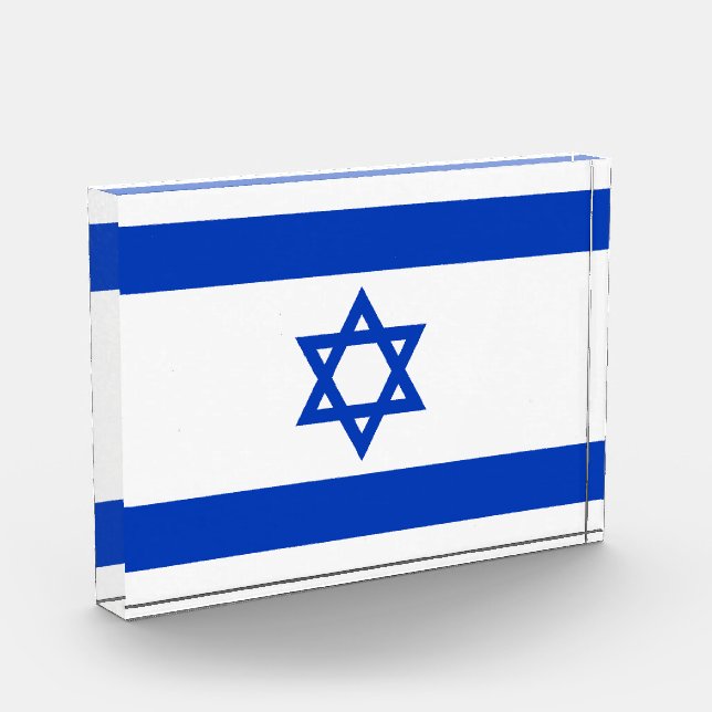 Bloc Photo Drapeau Israël (Gauche)