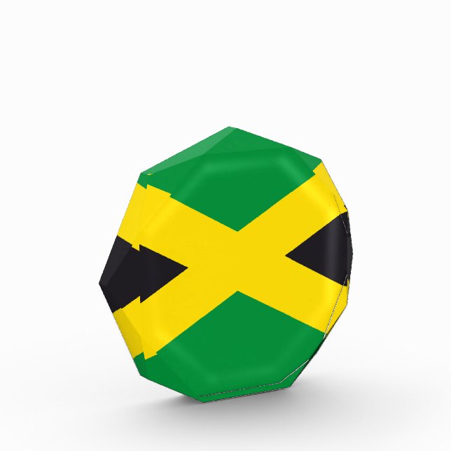 Bloc Photo Drapeau jamaïcain (Gauche)