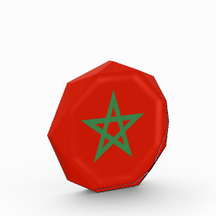Bloc Photo drapeau marocain